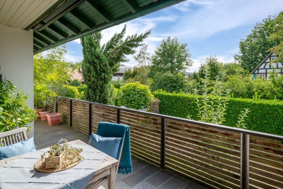�berdachter gr. Balkon 1 Einfamilienhaus Modautal