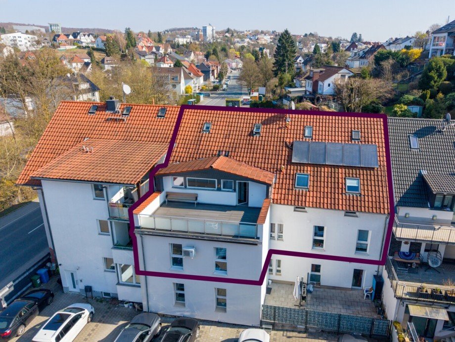 Au�en 2 Etagenwohnung Ober-Ramstadt