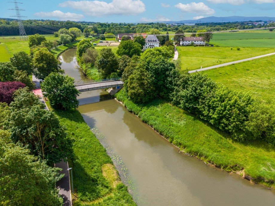 Direkt an der Nidda Etagenwohnung Bad Vilbel / Gronau