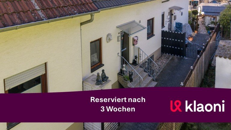 Reserviert Erzhausen Reihenmittelhaus Einziehen und wohlf�hlen: Familienfreundliches Reihenmittelhaus mit �berdachter Terrasse