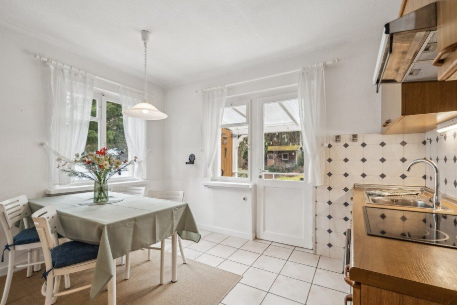 Haus 1 - EG K�che mit Terrassenzugang 2 Wohngrundst�ck M�hltal / Trautheim